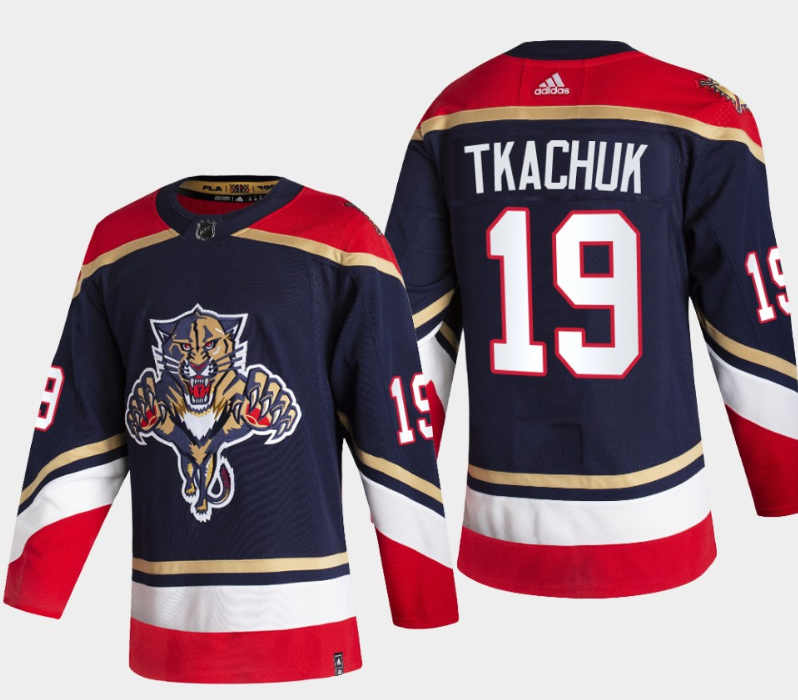 Men's Florida Panthers #19 Matthew Tkachuk 2022 Navy Reverse Retro Stitched Jersey Men's Florida Panthers #19 Matthew Tkachuk 2022 Navy Reverse Retro Stitched Jersey